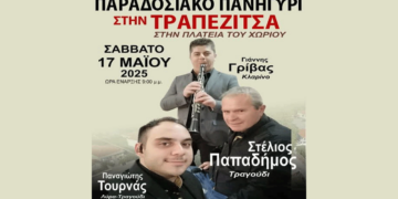 Δήμος Βοΐου: Ο Γιάννης Γρίβας στο παραδοσιακό πανηγύρι της Τραπεζίτσας το Σάββατο 17/5