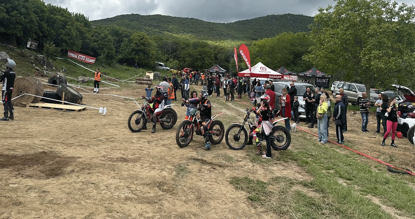 Πλούσιο θέαμα από τους αναβάτες στον 1ο Αγώνα του Πρωταθλήματος TRIAL 2025 στη Λευκοπηγή Κοζάνης