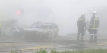 Διόδια Πολυμύλου: Αλλάζουν και την άσφαλτο που “κάηκε” στο φρικτό τροχαίο