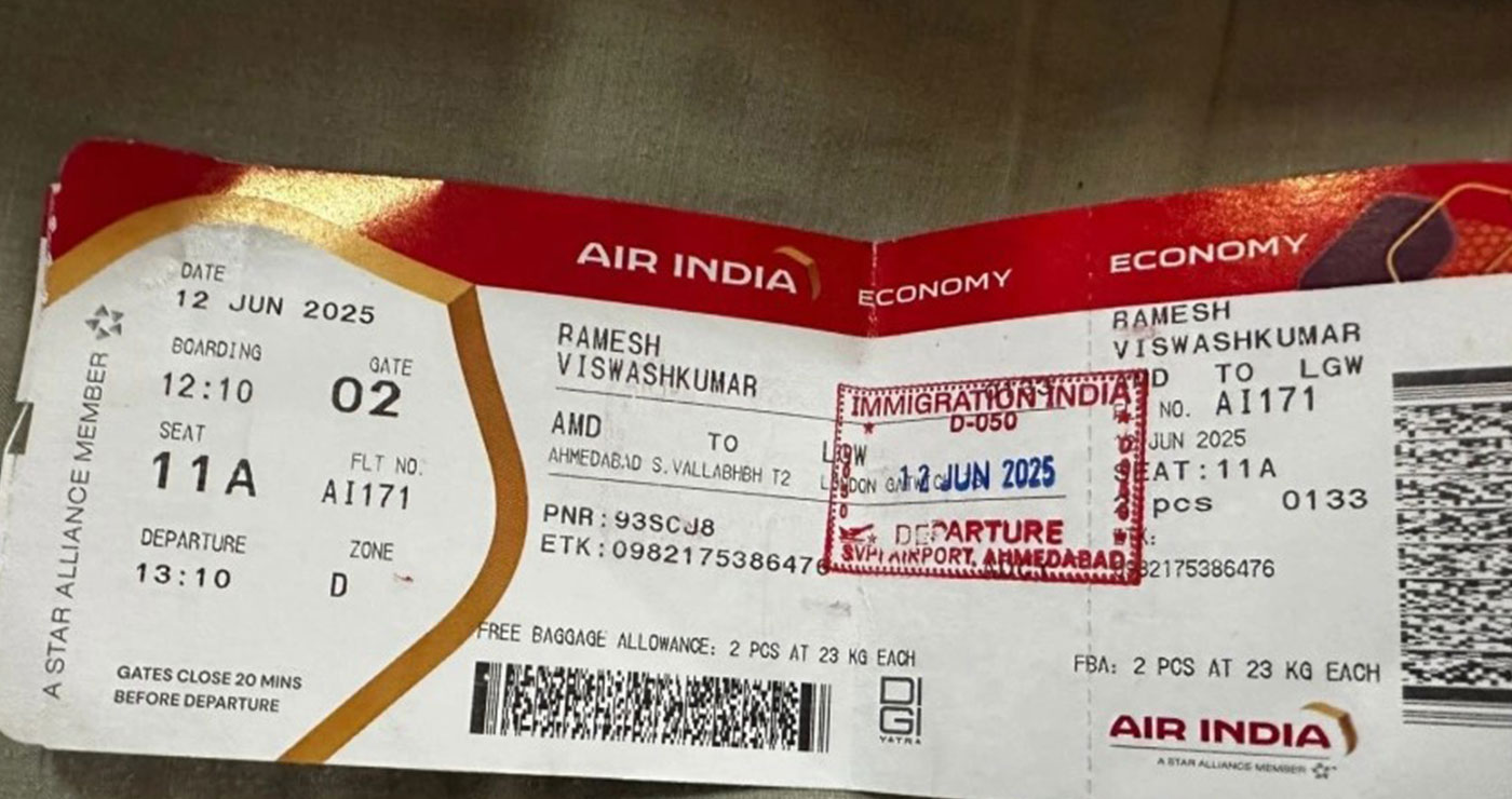 Ο επιβάτης της θέσης 11Α – Αυτός είναι ο μοναδικός επιζών της αεροπορικής τραγωδίας στην Ινδία