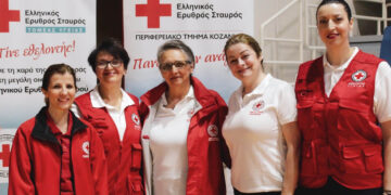 Υγειονομική κάλυψη φιλικών και επίσημων αγώνων Εθνικής Βόλεϊ Γυναικών από τον Ερυθρό Σταυρό