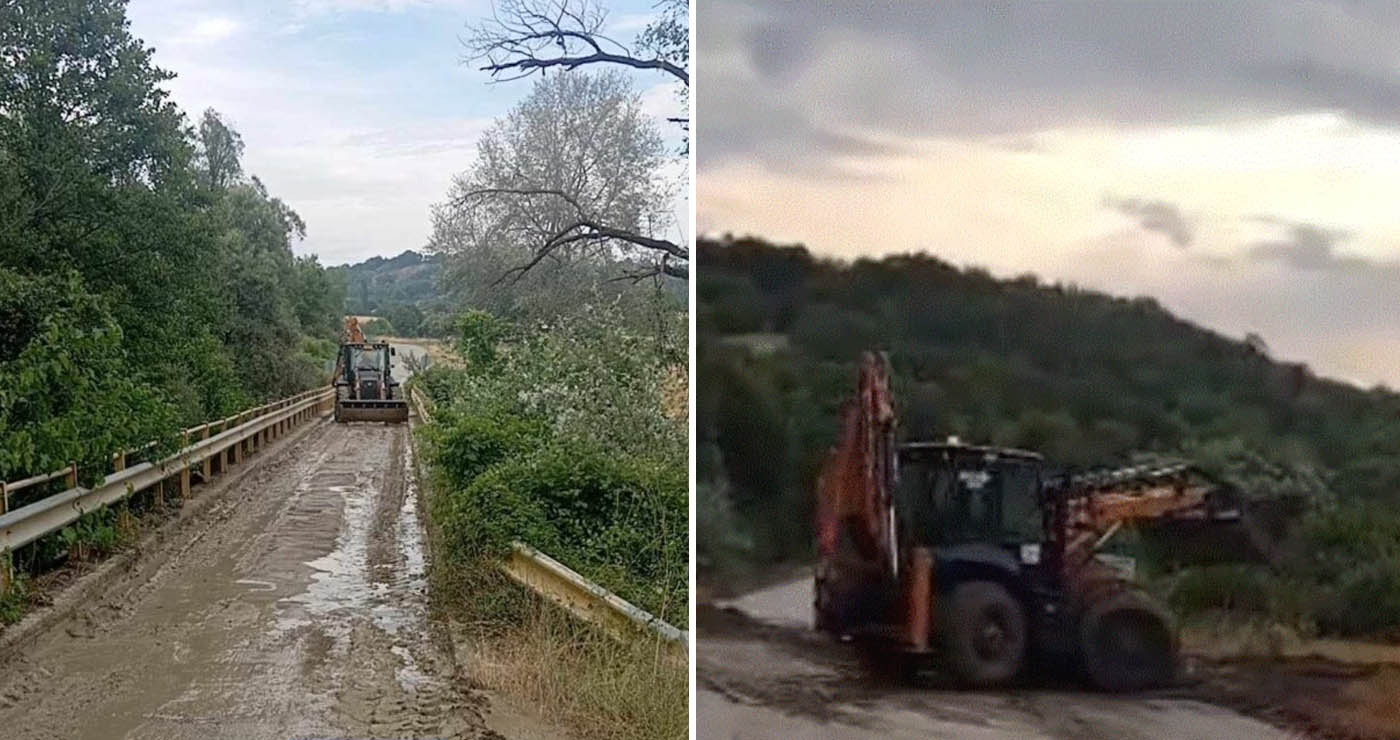 Κοζάνη: Κατολισθήσεις στην ΕΟ Κοζάνης – Γρεβενών λόγω έντονων καιρικών φαινομένων