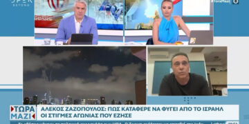 Αλέκος Ζαζόπουλος: Οι τρομακτικές στιγμές αγωνίες στην επιστροφή του από το Ισραήλ. (Βίντεο)