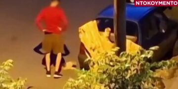 Ντοκουμέντο: Νεαρός κλωτσάει και πατάει με το αυτοκίνητο γατάκι