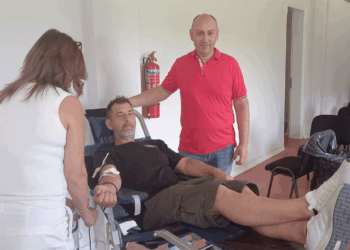 Με πρωτοβουλία του Συνεταιρισμού η εθελοντική αιμοδοσία στον Κρόκο Κοζάνης (Φωτογραφίες)
