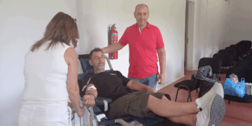 Με πρωτοβουλία του Συνεταιρισμού η εθελοντική αιμοδοσία στον Κρόκο Κοζάνης (Φωτογραφίες)