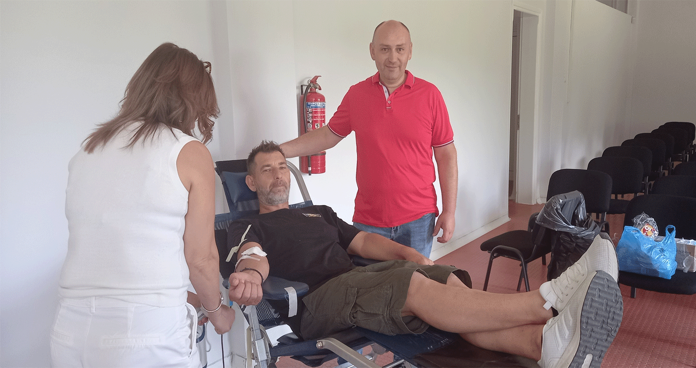 Με πρωτοβουλία του Συνεταιρισμού η εθελοντική αιμοδοσία στον Κρόκο Κοζάνης (Φωτογραφίες)