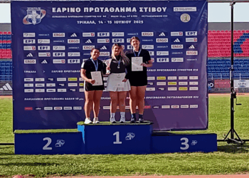 Άλλη μια πρωτιά για την αθλήτρια του ΑΙΟΛΟΥ Πτολεμαΐδας στη Σφυροβολία – Ασημένιος ο Νικόλαος Σιδερένιος