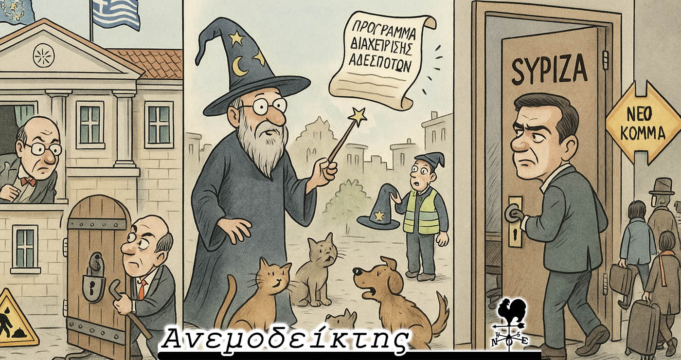 Περιμένοντας, πια, και την πόρτα ν’ ανοίξει! – Ο τελευταίος… Τσίπρας να κλείσει την πόρτα! – Ο Ανεμοδείκτης σχολιάζει (18/6)