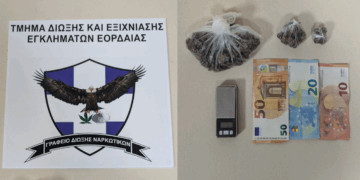Σύλληψη 24χρονου στην Πτολεμαΐδα με 8 γρ. κάνναβης – Στο σπίτι του βρέθηκαν άλλα 22