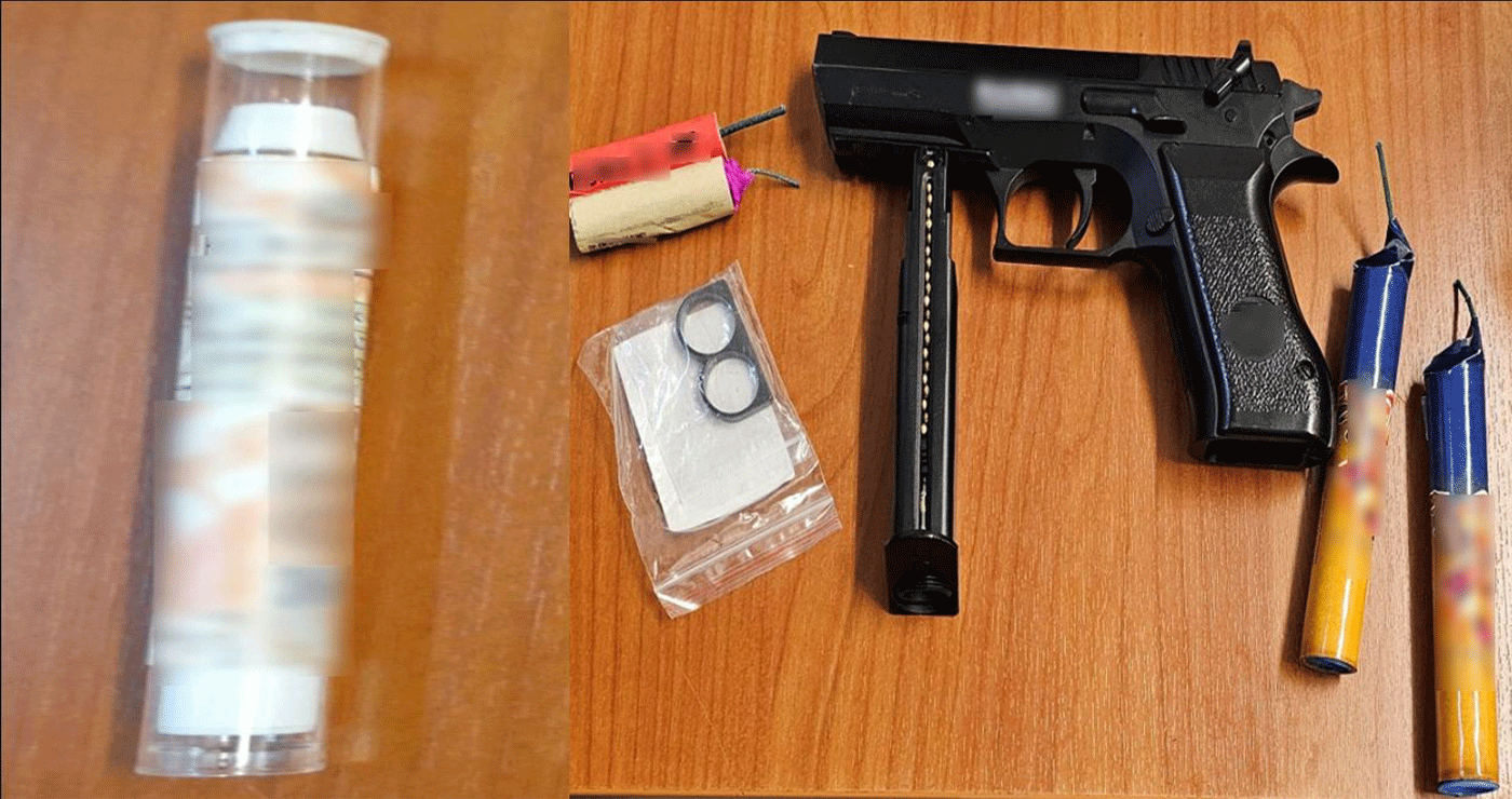 Όπλο, βεγγαλικά και ναρκωτικά βρέθηκαν στο αυτοκίνητο του 31χρονου που συνελήφθη στη Φλώρινα