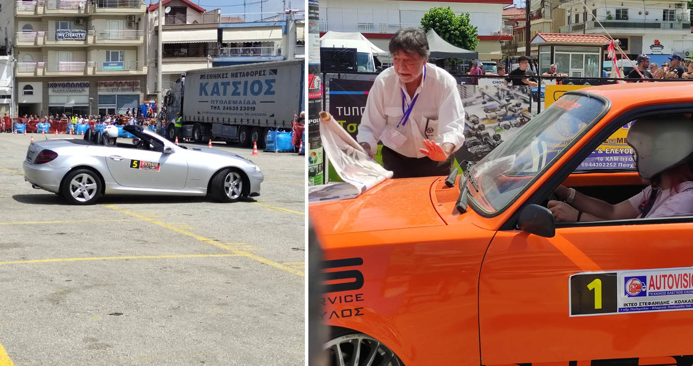 Εντυπωσιακή δεξιοτεχνία στην Πτολεμαΐδα – Θέαμα και αδρεναλίνη (Βίντεο και φωτογραφίες)