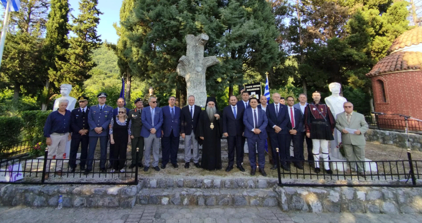 Στην Καρυδιά Έδεσσας τελέστηκε το μνημόσυνο των Μακεδονομάχων Καπετάν Άγρα και Αντώνη Μίγκα (Φωτογραφίες)