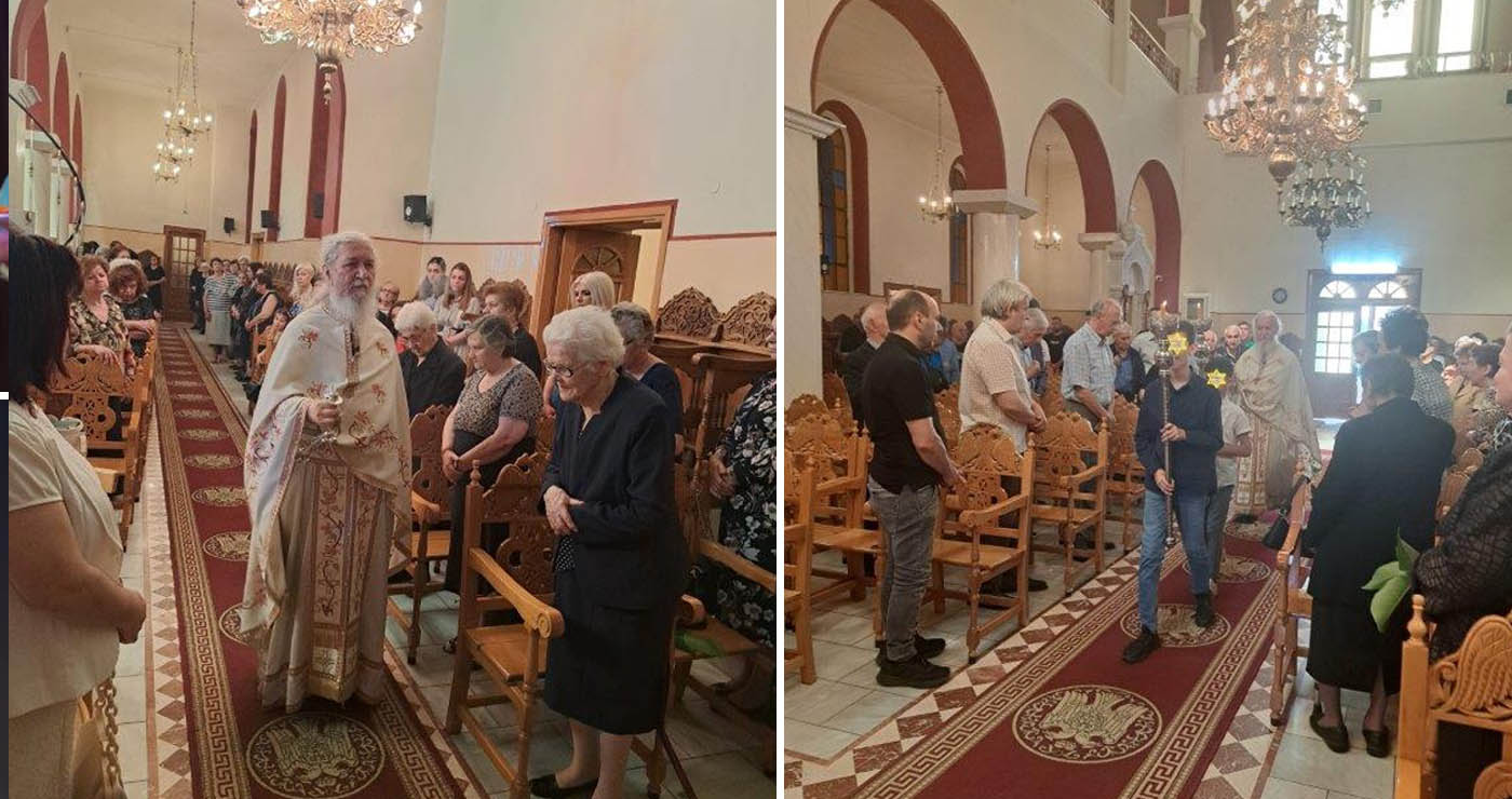 Κυριακή της Πεντηκοστής στον Ιερό Ναό Αγίου Ιωάννη Προδρόμου Πτολεμαΐδας (Φωτογραφίες)