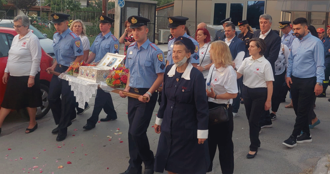 Δυναμική παρουσία του ΠΤ του Ελληνικού Ερυθρού Σταυρού Πτολεμαΐδας, στις εορταστικές εκδηλώσεις για τον Άγιο Λουκά τον Ιατρό, στον Ι.Ν. Αγίας Σκέπης Πτολεμαΐδας
