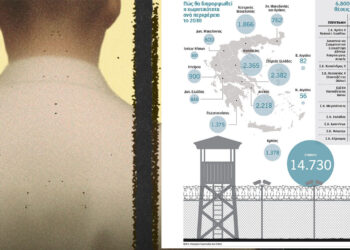 Ο χάρτης των νέων φυλακών της χώρας