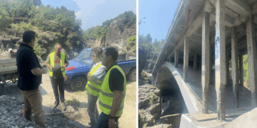 Συνεχίζονται οι εργασίες στο Βενέτικο ποταμό – Αυτοψία από τον Αναπληρωτή Περιφερειάρχη Λάζαρο Γκερεχτέ