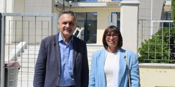 Το καλωσόρισμα Κασαπίδη στην Δέσποινα Κοζατσάνη