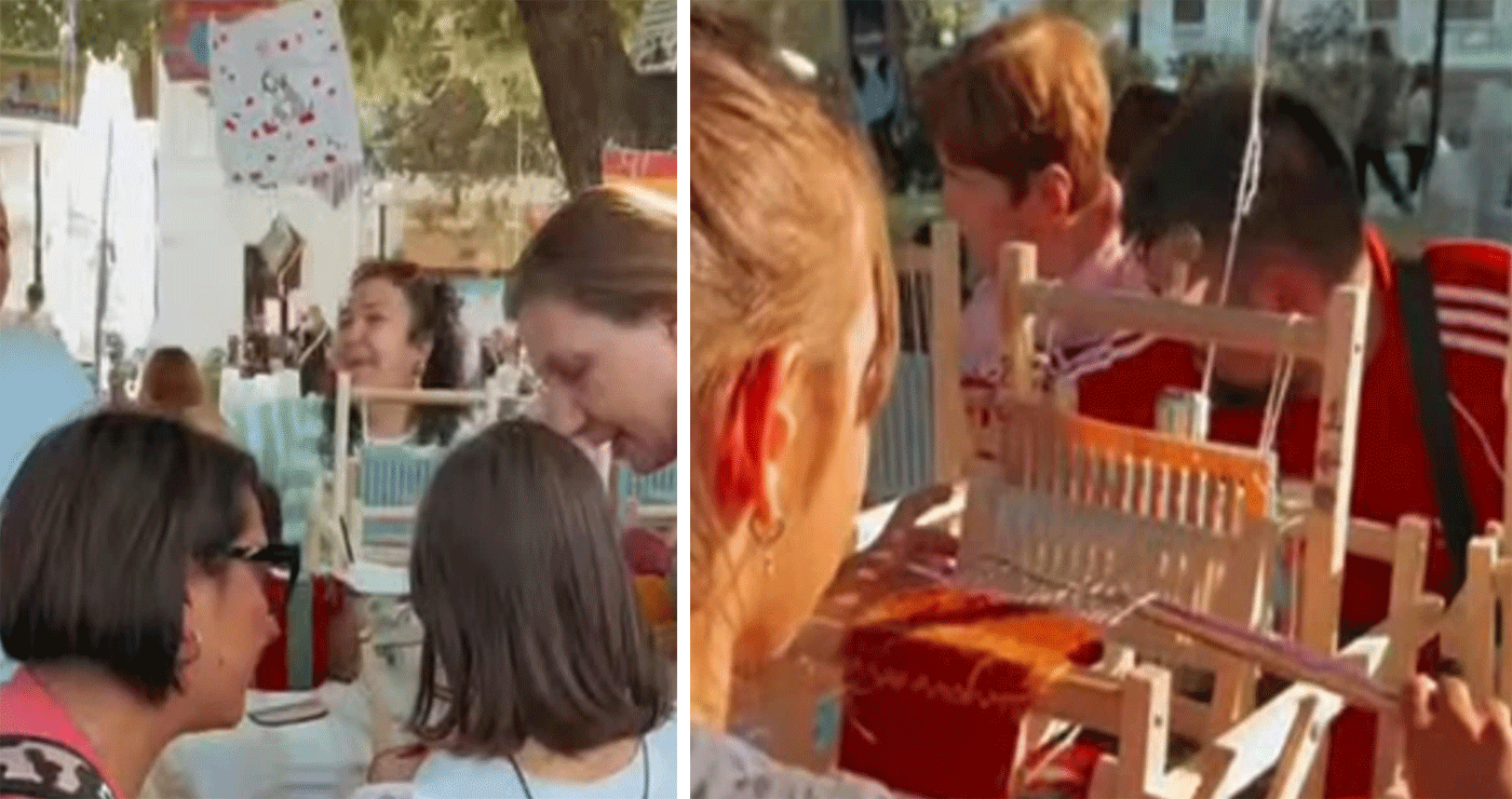 Εντυπωσίασε το Εργαστήρι Υφαντικής “ΛΑΜΠΗΔΟΝΕΣ “, στη Δημοτική Βιβλιοθήκη Πτολεμαΐδας! (της Κούλας Πουλασιχίδου)