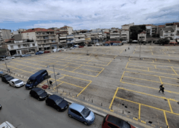 Ολοκληρώθηκαν οι εργασίες βελτίωσης στο πάρκινγκ της λαϊκής αγοράς Πτολεμαΐδας (Φωτογραφίες)