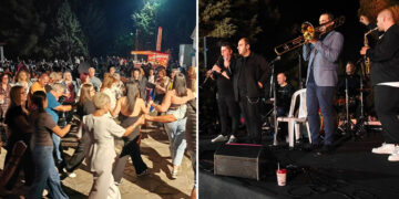 Μαγική βραδιά στη Νέα Χαραυγή – Ο Κλήδωνας έφερε κόσμο και παράδοση στον λόφο του Ακρίτα (Φωτογραφίες)