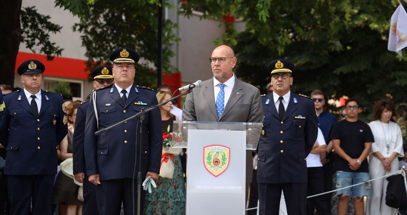 Νίκος Παπαευσταθίου (Γ.Γ. Πολ. Προστασίας) από Πτολεμαΐδα: “Η Πολιτεία στέκεται πάντα δίπλα στους Πυροσβέστες