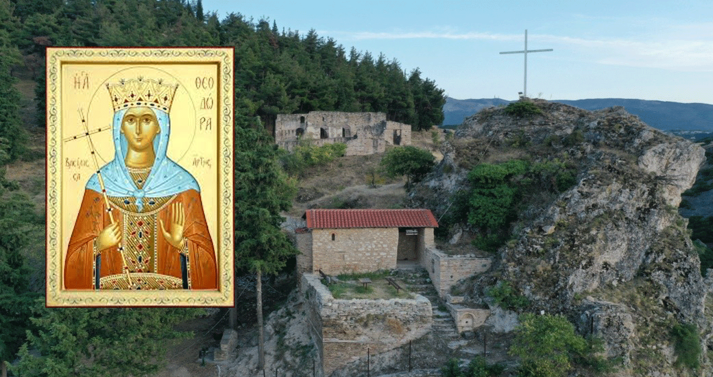 Ανακομιδή Λειψάνων της Αγίας Θεοδώρας στον Καθεδρικό Ναό των Βυζαντινών Σερβίων την Κυριακή 22/6