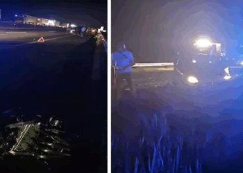 Φοβερό τροχαίο με αυτοκίνητα και μηχανή στην Εγνατία Οδό μετά τα “Olympus Plaza” προς Βέροια-Ένας νεκρός, ένα άτομο σε σοβαρή κατάσταση και 7 τραυματίες