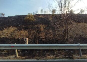 Φωτιά στο δρόμο Πτολεμαΐδας-Κοζάνης: Προετοιμάζονται στην Ασβεστόπετρα με αντιπυρικές ζώνες