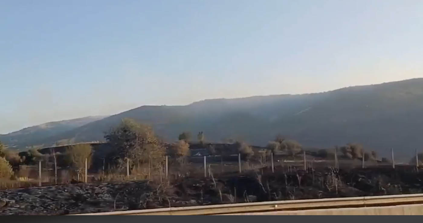 ΒΙΝΤΕΟ: Τι άφησε πίσω της η φωτιά, όπως φαίνεται σήμερα από τον αυτοκινητόδρομο Κοζάνης–Πτολεμαΐδας