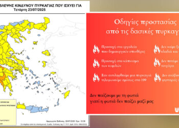 Κοζάνη: Απαγόρευση κυκλοφορίας την Τετάρτη 23/7 σε Κουρί και άλλες δασικές περιοχές