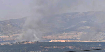 ΣΥΜΒΑΙΝΕΙ ΤΩΡΑ: Πυρκαγιά στις αποθέσεις των ορυχείων  (Φωτογραφίες)