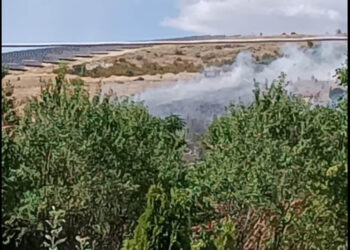 Νέα φωτιά στην περιοχή – Στο βουνό πάνω από τη Νέα Νικόπολη Κοζάνης