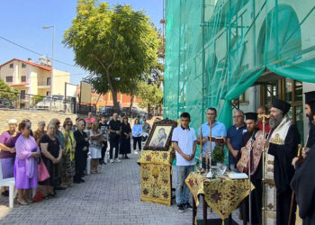 Με την ευλογία του Μητροπολίτου ξεκίνησε η αποκατάσταση του Ι.Ν. Αγίας Παρασκευής Φλώρινας