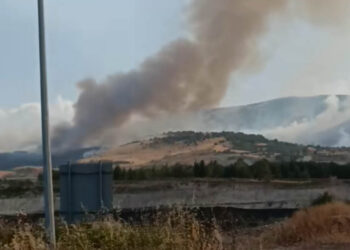 Συνεχίζεται η φωτιά που ξεκίνησε πλαγίως του δρόμου Πτολεμαΐδας-Κοζάνης – Βίντεο από το σημείο