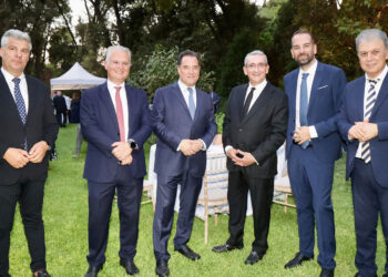 Στο Προεδρικό Μέγαρο για την εκδήλωση αποκατάστασης της Δημοκρατίας βρέθηκε ο Γ. Αμανατίδης