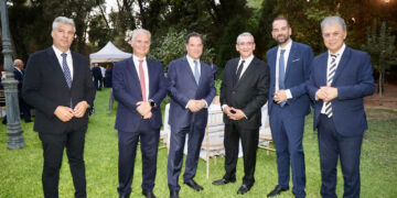 Στο Προεδρικό Μέγαρο για την εκδήλωση αποκατάστασης της Δημοκρατίας βρέθηκε ο Γ. Αμανατίδης