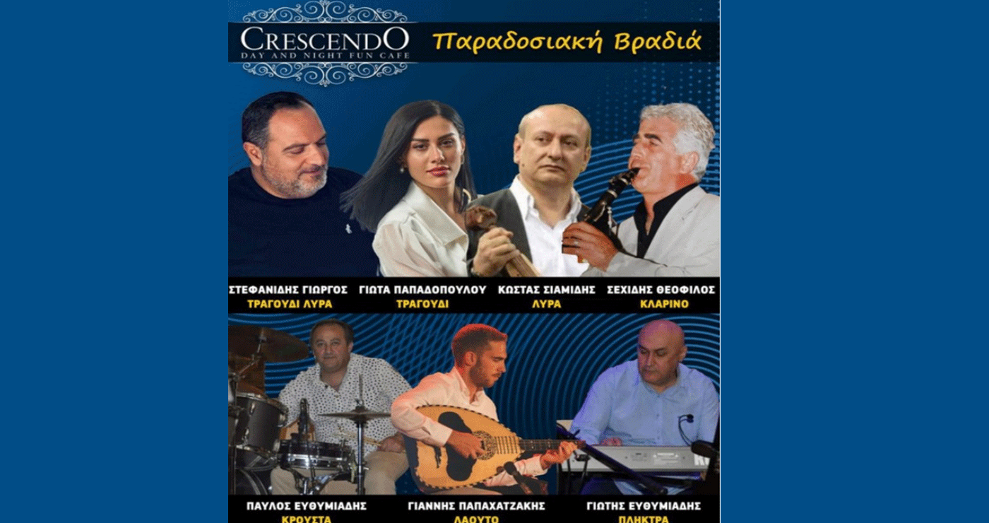 Παραδοσιακή βραδιά στο Ανατολικό την Παρασκευή 1 Αυγούστου