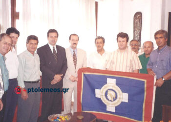 Ο Δήμαρχος της Αθήνας Δημήτρης Αβραμόπουλος στην Πτολεμαΐδα το 1995- Από τη στήλη του Γ. Καζαντζή στον ΠΑΛΜΟ