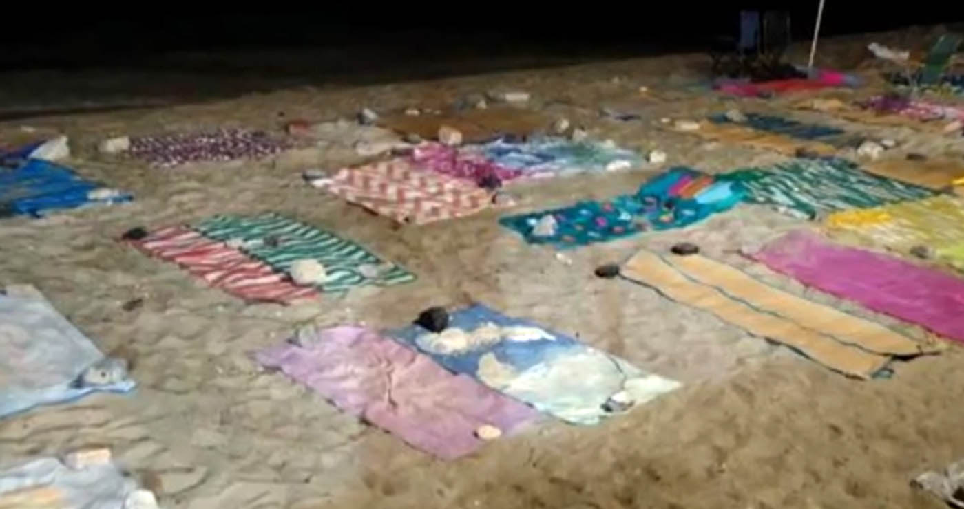 Χαλκιδική: Αφήνουν πετσέτσες στις παραλίες από το βράδυ