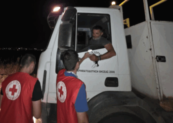 Σε ετοιμότητα ο Ερυθρός Σταυρός Πτολεμαΐδας, για συνδρομή στα προβλήματα από τη φωτιά της Μαυροπηγής