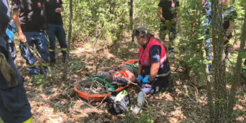 Η στιγμή της ανεύρεσης του Δημήτρη Θεοδωρίδη που σκόρπισε ρίγη συγκίνησης στα Γρεβενά (Βίντεο)