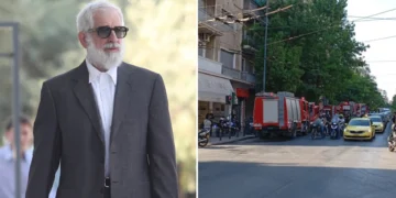 Κάηκε το σπίτι του Πέτρου Φιλιππίδη στην Πατησίων – Καλά στην υγεία του ο ηθοποιός