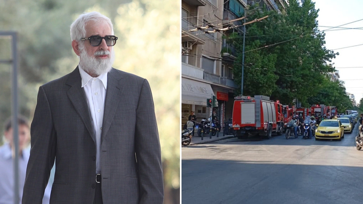 Κάηκε το σπίτι του Πέτρου Φιλιππίδη στην Πατησίων – Καλά στην υγεία του ο ηθοποιός