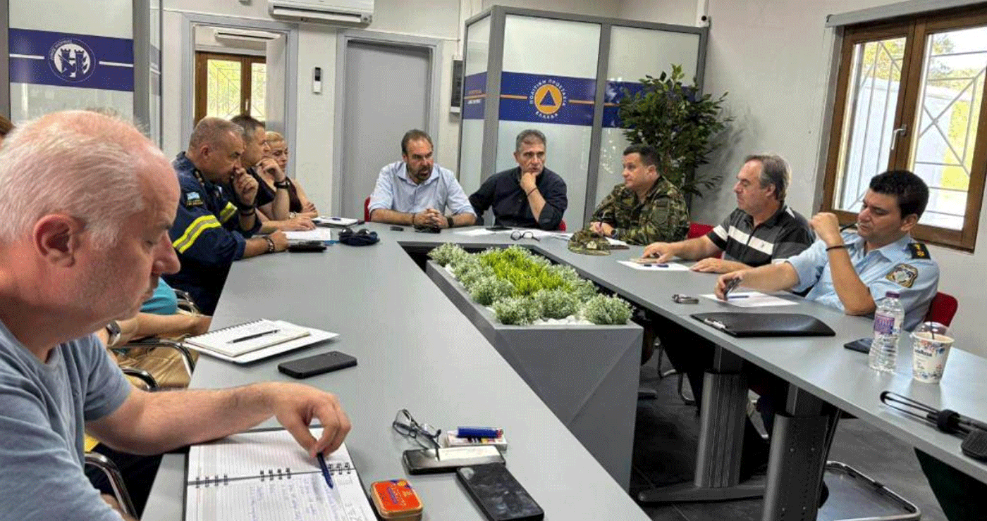 Σε ετοιμότητα η Πολιτική Προστασία Φλώρινας μετά την έκτακτη συνεδρίασή της (Φωτογραφίες)