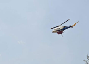 Αμύνταιο: Σε εξέλιξη η μεγάλη φωτιά στο Χειμάδι – Συνεχείς οι ρίψεις νερού από αέρος