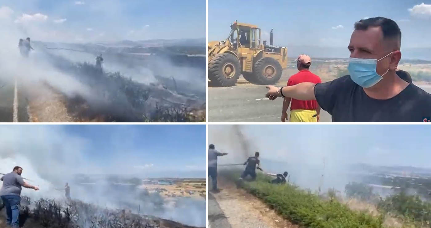 ΖΕΠ Κοζάνης: Μάχη με τις φλόγες για να μην επεκταθεί η φωτιά – VIDEO μέσα από το μέτωπο της φωτιάς