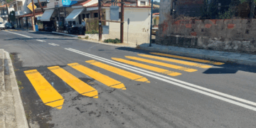 18 σχολικές διαβάσεις του Δ. Αμυνταίου αναβαθμίστηκαν μέσω του “Safe Roads Project”