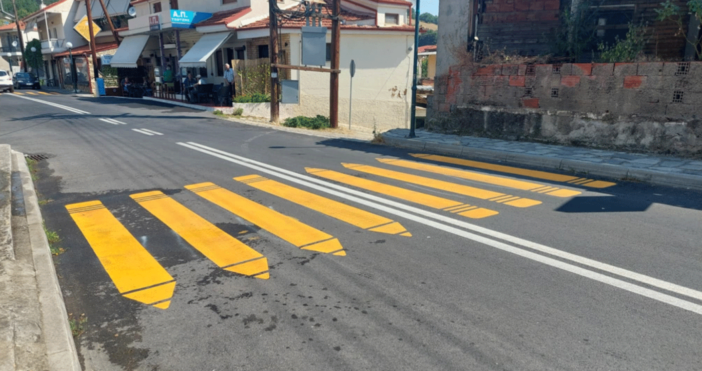 18 σχολικές διαβάσεις του Δ. Αμυνταίου αναβαθμίστηκαν μέσω του “Safe Roads Project”
