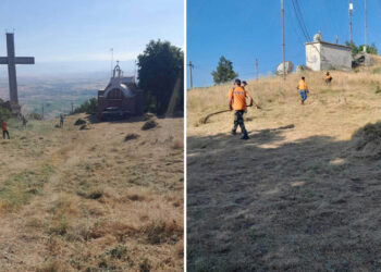 Ολοκληρώθηκε ο καθαρισμός του λόφου Αγίου Παντελεήμονα – Δράσεις πυροπροστασίας από τον Δήμο Φλώρινας